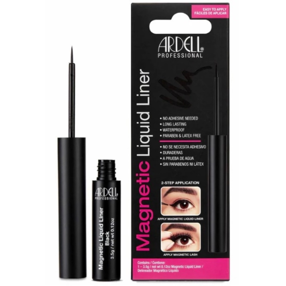 Ardell Professional Magnetic Liquid Liner for False Lashes, Black